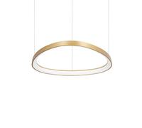 Lampadario A Sospensione Contemporaneo Gemini Metallo Ottone Led 48W 3000K Ip20