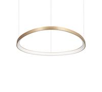 Lampadario A Sospensione Contemporaneo Gemini Metallo Ottone Led 55W 3000K Ip20