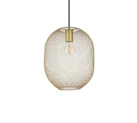 Lampadario A Sospensione Contemporaneo Net Metallo Oro 1 Luce E27 42W Ip20