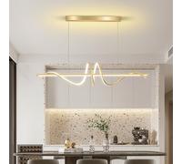 Lampadario a sospensione Design Onda Spirale LED 65W Lampadario da soffitto IP20 [EEK: A]