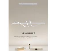 Lampadario a sospensione Design Onda Spirale LED 65W Lampadario da soffitto IP20 [EEK: A]