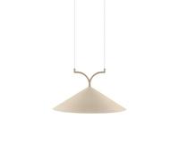 Lampadario A Sospensione Globen Lighting Curve 50, Beige