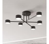 Lampadario a sospensione HALO 6 Black