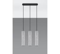 Lampadario a Sospensione in Cemento Leggero 3xGU10 LUVO 3 da interno