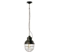 Lampadario a sospensione in ceramica colorata vintage 1 luce per camera FLR-224