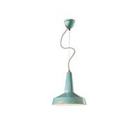 Lampadario a sospensione in ceramica vintage 1 luce per salotto FLR-8