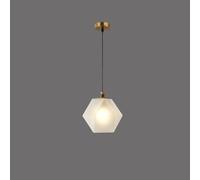 Lampadario a Sospensione in Vetro con Testa Singola, Piccolo, per Sala da Pranzo, Cucina, Isola, Bar, Illuminazione Decorativa, lampadario a Sospensione, soffitto, Altezza Regolabile, lampadario