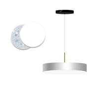 Lampadario a Sospensione LED 40W Design Cerchio Circolina IP20 Per Camere Salone