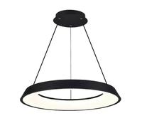 Lampadario a Sospensione LED 43W Anello 3 Tonalità Luce Dimmer Telecomando IP20