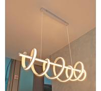 Lampadario a Sospensione LED Helix 60W 3 Tonalità di Luce CCT3 4800Lumen Moderno [EEK: A]