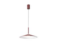 LAMPADARIO A SOSPENSIONE LED KHAN ROSSA 16W 2405L 2700 E 3200K 48X150CM