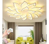 Lampadario a Sospensione LED Moderno dimmerabile con Telecomando - Lampadario a 18 Teste a Forma di Fiore per Soggiorno, Camera da Letto, Sala da Pranzo, corridoio - Lampadario in Acrilico r