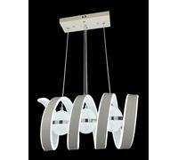 Lampadario a Sospensione Moderno, Design a Spirale, 3 Luci Fradda Led 6400K [EEK: A]