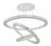 lampadario a sospensione moderno led da soffitto design 3 colori con punti luce [EEK: A++]