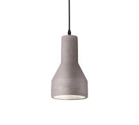 Lampadario a sospensione moderno metallo nero Diffusore cemento SP1-1