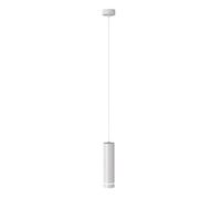 Lampadario A Sospensione Moderno Orlo Alluminio Bianco Luce Led Integrato 12W