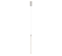 Lampadario A Sospensione Moderno Ray Alluminio Bianco Luce Led Integrato 20W