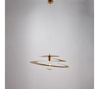 Lampadario a sospensione moderno taglio laser oro 1 luce BON-817