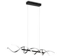 Lampadario a sospensione Sequence LED regolabile con spirale in metallo Ø 105 cm Alluminio -spazzolato