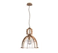 LAMPADARIO A SOSPENSIONE URBAN IN METALLO ORO 1 LUCE ATTACCO E27 40X150CM