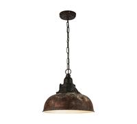 Lampadario a sospensione vintage rustico design industrial a 1 luce GL0144