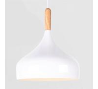 Lampadario a tromba semplice con illuminazione in bianco e nero, lavandino, bar, camera da letto, lampadario squisito adatto a soffitti piatti e inclinati