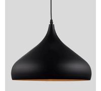 Lampadario a tromba semplice con illuminazione in bianco e nero, lavandino, bar, camera da letto, lampadario squisito adatto a soffitti piatti e inclinati