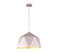 Lampadario a Una Testa in Stile Industriale, retrò, con Pendente Macaron, Paralume colorato, luci da Bar in Stile Rustico, Lampada a Sospensione Regolabile Americana con Base E27 per Isola Cucina, c