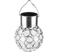 Lampadario alla moda 15×8cm Lampada a sospensione solare for esterni LED Piccola luce a Controllo Prato cavo Giardino da giardino,Plafoniera