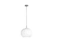 Lampadario Alluminio Contemporaneo Meteora Bianco 1 Luce E27