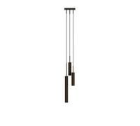 Lampadario Audo Tubulaire 3 Alluminio/ Bronzo Anodizzato