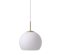 Lampadario Ball Ø25 Bianco Opale