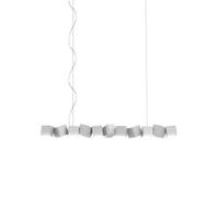 Lampadario Blockchain 11 Bianco