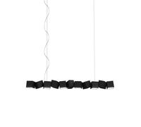 Lampadario Blockchain 11 Nero