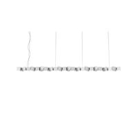 Lampadario Blockchain 23 Bianco