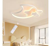 Lampadario Cameretta Bambini Plafoniera Led Soffitto 45CM Stella Lampade a Soffi