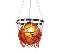 Lampadario cameretta dei bambini dimmerabile, Lampada a sospensione da basket creativa sala da pranzo interno Decorazione moderna E27 Lampadario a soffitto, per Lacamera Ragazze Ragazzi Soggiorno