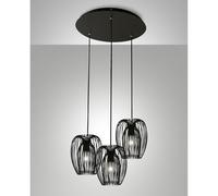 CAMP SOSPENSIONE NERA 3LUCI 3677-47-101