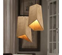 Lampadario cemento sospensione pendente moderno con portalampada E27 Max 40 Watt [EEK: A+++]