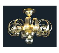 Lampadario classico in Vetro di Murano originale Fatto a mano in Italia 3 Luci