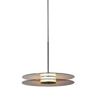 Lampadario Compatible with interni, - Lampadario in vetro marrone - Comodini da record Lampada a sospensione Luci Compatible with isola della cucina Camera da letto regolabile in altezza Sala da pranz