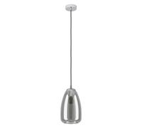 Lampadario moderno design vetro fumè 1 luce GL0597