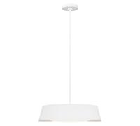 Lampadario Contemporaneo Asher Acciaio Bianco Opaco Vetro 5 Luci E14 [EEK: A++]