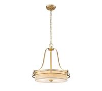 Elstead Lighting Gotham lampada sospesa 4x60 W ottone QZ-GOTHAM-P-BB
