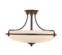 Lampadario Contemporaneo Griffin Metallo Bronzo Palladiano 4 Luci E27