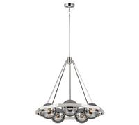 Elstead Lighting Harper lampada sospesa 5x60 W fumé-nichel QN-HARPER5