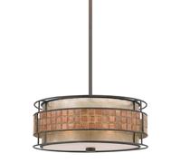 Lampadario Contemporaneo Laguna Metallo Rame Rinascimentale 4 Luci E27