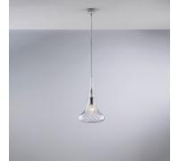 Lampadario Contemporaneo Nemesi Metallo Trasparente 1 Luce E27