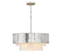 Lampadario Contemporaneo Reverie Acciaio Oro Champagne 8 Luci E14