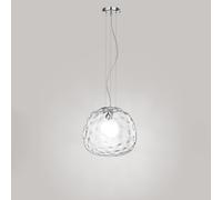 Lampadario Contemporaneo Ufo Cromo 1 Luce E27 Grande